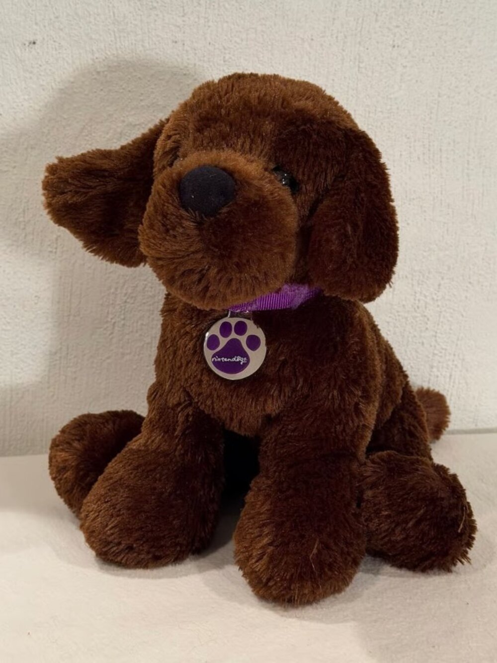 Vintage Plush Brown Nintendogs Chocolate Lab
